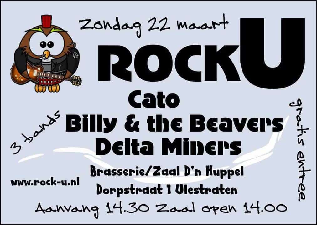 RockU Festival - 22 maart 2026 - D’n Huppel – Ulestraten